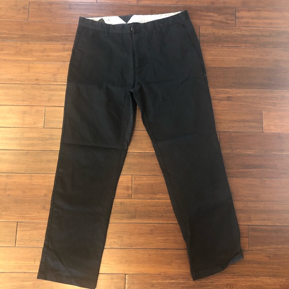 Volcom Black Chino Men’s Pants 36